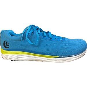 Topo Athletic Fli-Lyte 3 Men's Size 13 Running Shoes Blue Yellow
